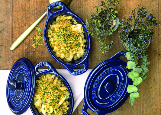 Vegan Mushroom Mac and Cheese