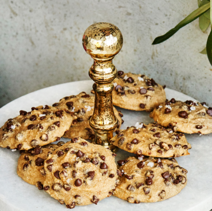 Chocolate Chip Banana Oat Cookies