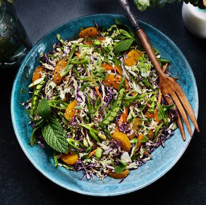 Asian Chopped Salad with Ginger Vinaigrette