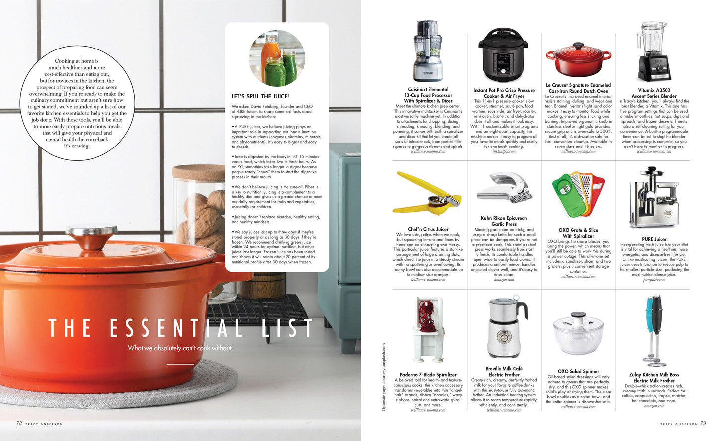 Tracy Anderson Magazine - Spring 2021