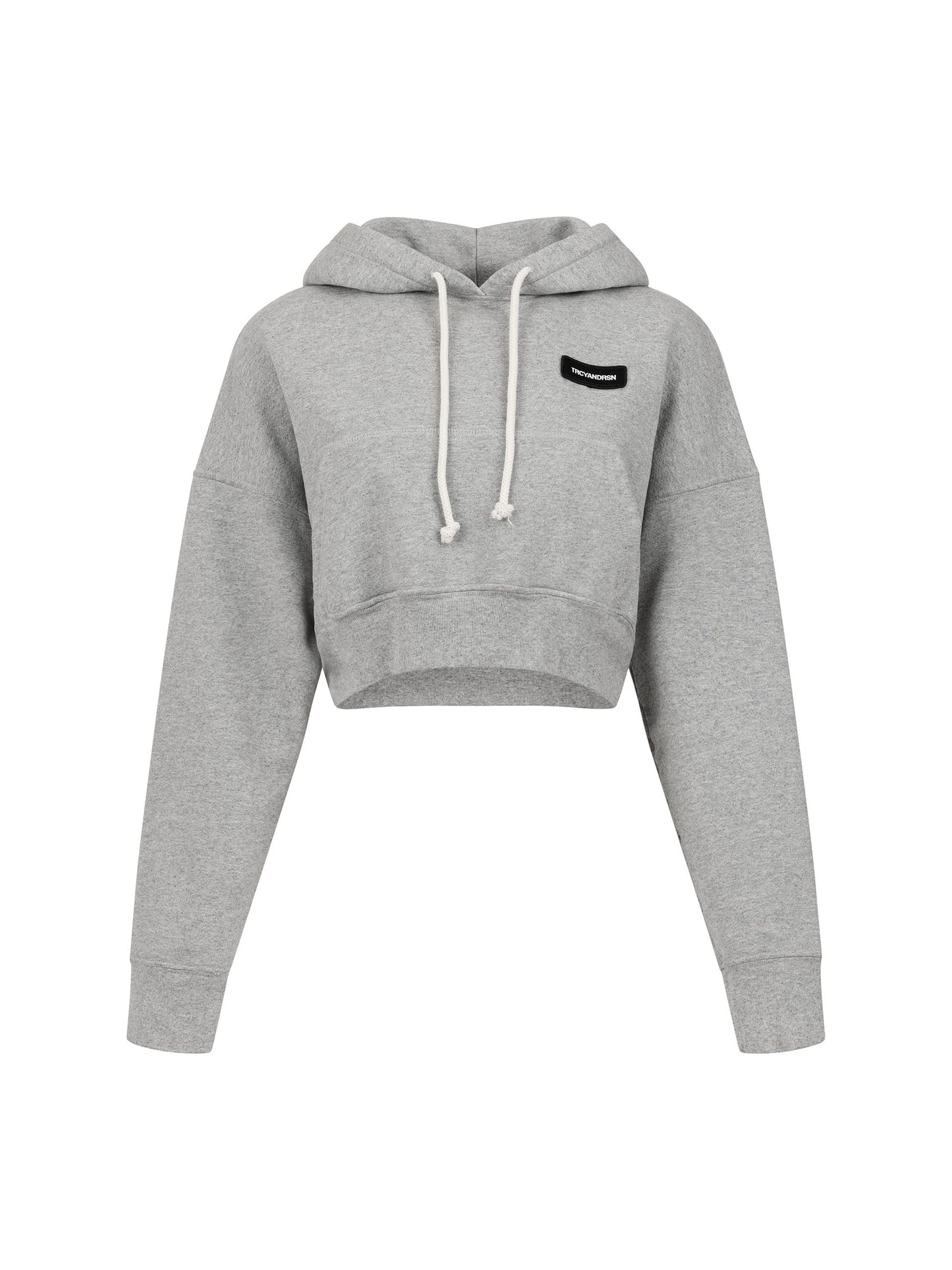 Tracy Anderson Jersey Cropped Hoodie 