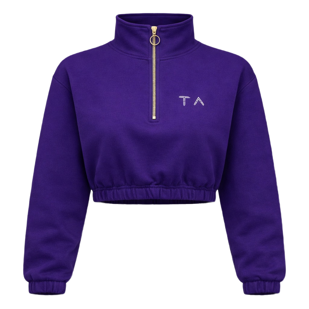 TA Cozy Flex Fleece Crop Zip