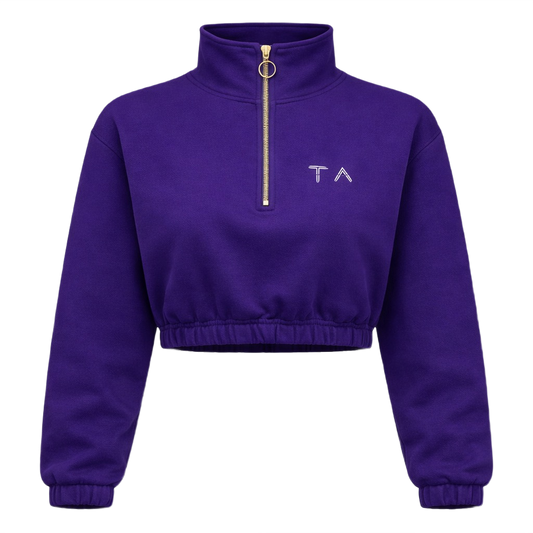 TA Cozy Flex Fleece Crop Zip