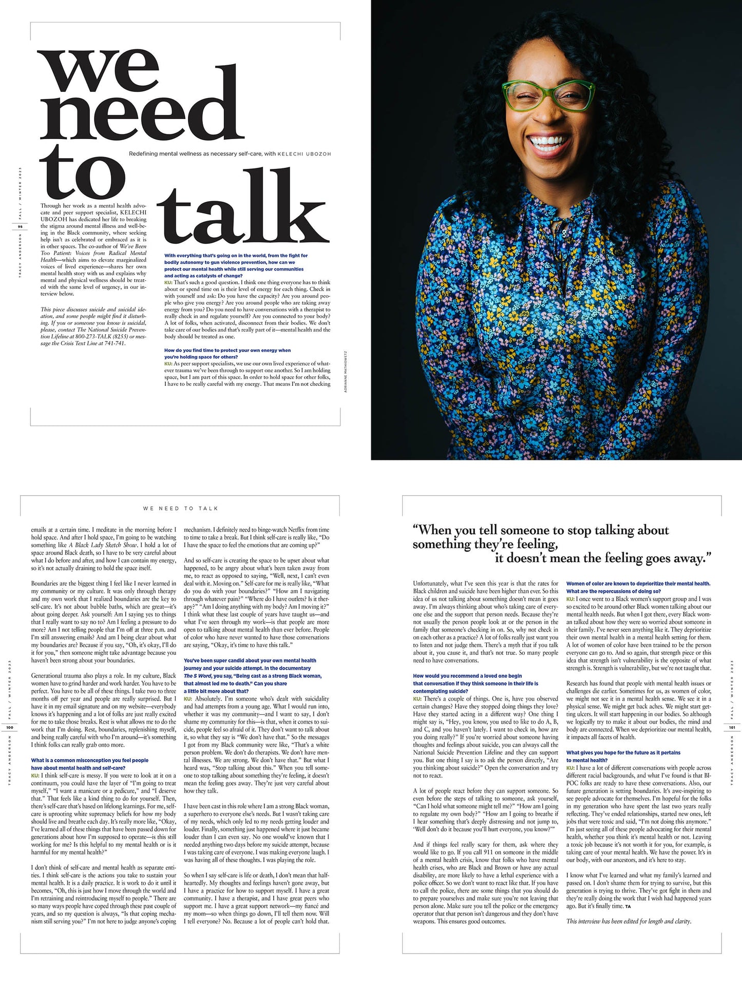 Tracy Anderson Magazine – Fall/Winter 2023